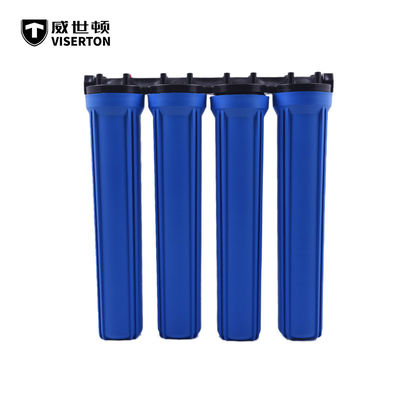 Polypropylene PP 20 Inch Front Water Filter Housing 4 Minutes 3013 Ro Membrane Housing