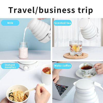 Travel Folding Electric Kettle Hydrogen Bottle 0.6L 800w Automatic Power Off