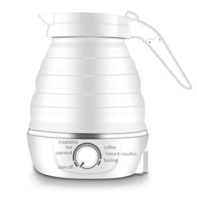 Travel Folding Electric Kettle Hydrogen Bottle 0.6L 800w Automatic Power Off