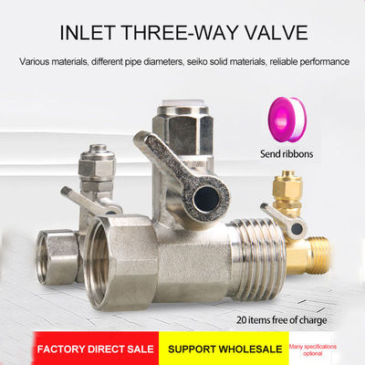 Direct Water Purifier Accessories Inlet Tee 2 Minutes 3 Minutes 4 Split Type Pure Copper