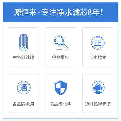 Hollow Fiber 0.01 Micron UF Ultrafiltration Membrane Filter Fast Connection