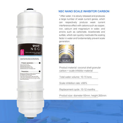 Nsc Water Purifier Accessories Nano Scale Inhibitor Carbon Filter
