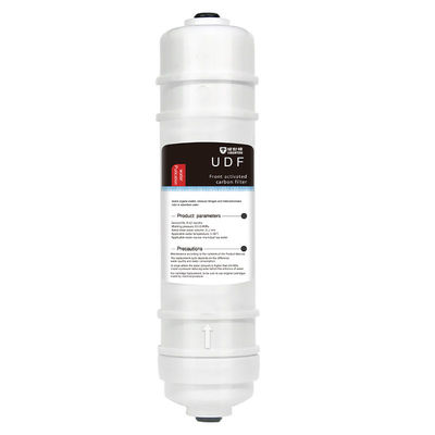 Pre Carbon Pure Waterzuiveraar Accessoires 20% UDF Koolstoffilterpatroon Kokosnoot