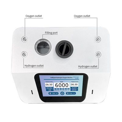 PEM-generator 6000 ml/min Waterstofinhalatie-machine met aanraakschermen Aanpasbare stijl