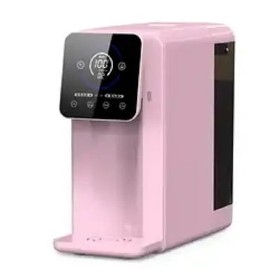 Roze countertop RO waterfilter zuiveringsapparaat Huishoudelijk VST-T2 Met machine grootte 430*185*400 mm