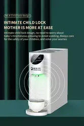 Warm koud Normale temperatuur Elektrisch gas aangedreven compressor Water dispenser Basic Mini Portable Desktop