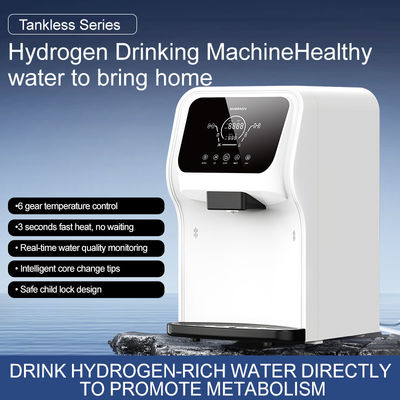 Compacte T1HG 75G Huishoudelijke tankloze waterstofverrijkte watermachine met elektrolytische module SPE Plus Platinum Cell