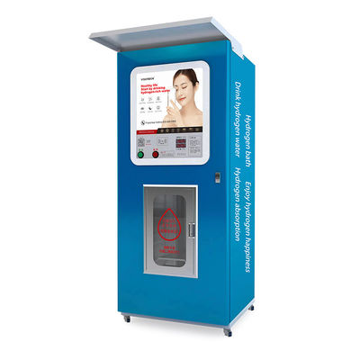 Waterstofrijke verkoopmachines buiten winkelcentra en wooncommunities